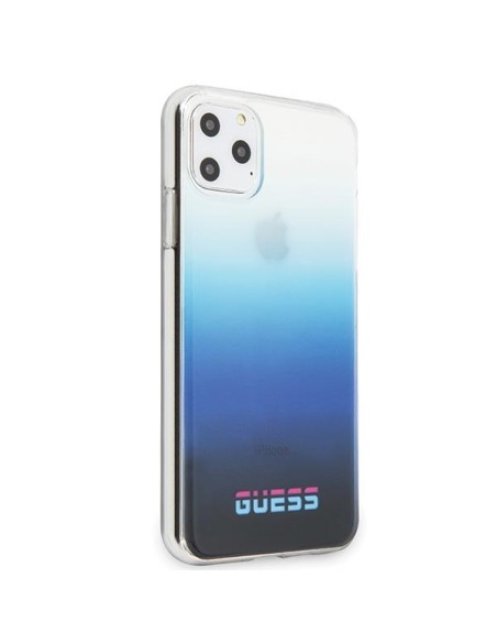 Guess California dėklas, skirtas iPhone 11 Pro Max – mėlynas Guess California dėklas, skirtas iPhone 11 Pro Max – mėlynas