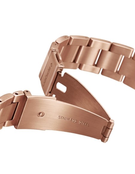 „Spigen Modern Fit“ dirželis, skirtas Samsung Galaxy Watch 4/ 5/ 5 Pro/ 6 – rožinis auksas