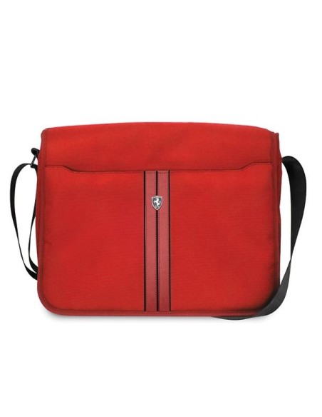 Ferrari Urban Collection Messenger krepšys 13" nešiojamam kompiuteriui - raudonas Ferrari Urban Collection Messenger krepšys 13" nešiojamam kompiuteriui - raudonas