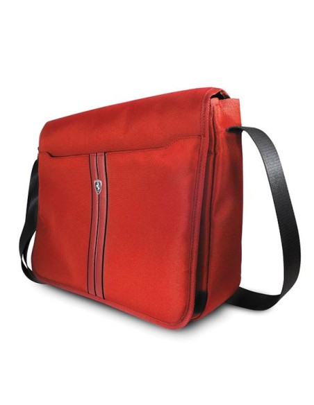 Ferrari Urban Collection Messenger krepšys 13" nešiojamam kompiuteriui - raudonas Ferrari Urban Collection Messenger krepšys 13" nešiojamam kompiuteriui - raudonas