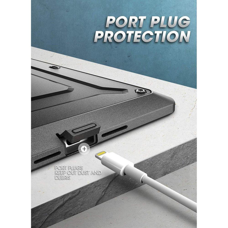 Supcase Unicorn Beetle Pro dėklas iPad 10.2& 39 & 39 2019 / 2020 / 2021 - juodas