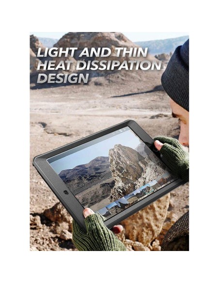 Supcase Unicorn Beetle Pro dėklas iPad 10.2& 39 & 39 2019 / 2020 / 2021 - juodas