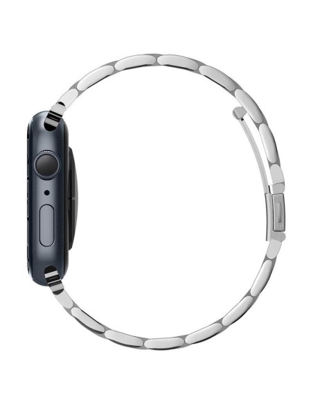Spigen Modern Fit apyrankė, skirta Apple Watch 4/ 5/ 6/ 7/ 8/ SE (38/ 40/ 41 mm) – sidabrinė Spigen Modern Fit apyrankė, skirta Apple Watch 4/ 5/ 6/ 7/ 8/ SE (38/ 40/ 41 mm) – sidabrinė