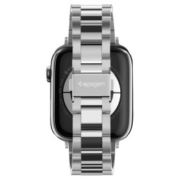 Spigen Modern Fit apyrankė, skirta Apple Watch 4/ 5/ 6/ 7/ 8/ SE (38/ 40/ 41 mm) – sidabrinė