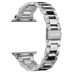 Spigen Modern Fit apyrankė, skirta Apple Watch 4/ 5/ 6/ 7/ 8/ SE (38/ 40/ 41 mm) – sidabrinė