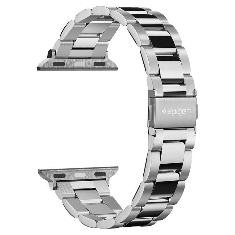 Spigen Modern Fit apyrankė, skirta Apple Watch 4/ 5/ 6/ 7/ 8/ SE (38/ 40/ 41 mm) – sidabrinė