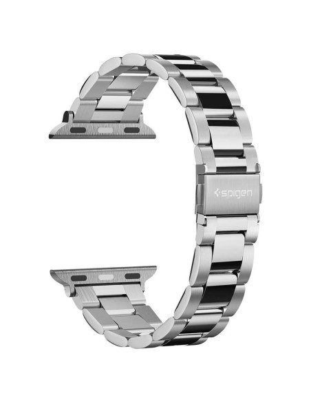 Spigen Modern Fit apyrankė, skirta Apple Watch 4/ 5/ 6/ 7/ 8/ SE (38/ 40/ 41 mm) – sidabrinė Spigen Modern Fit apyrankė, skirta Apple Watch 4/ 5/ 6/ 7/ 8/ SE (38/ 40/ 41 mm) – sidabrinė