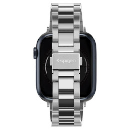 Spigen Modern Fit apyrankė, skirta Apple Watch 4/ 5/ 6/ 7/ 8/ SE (38/ 40/ 41 mm) – sidabrinė