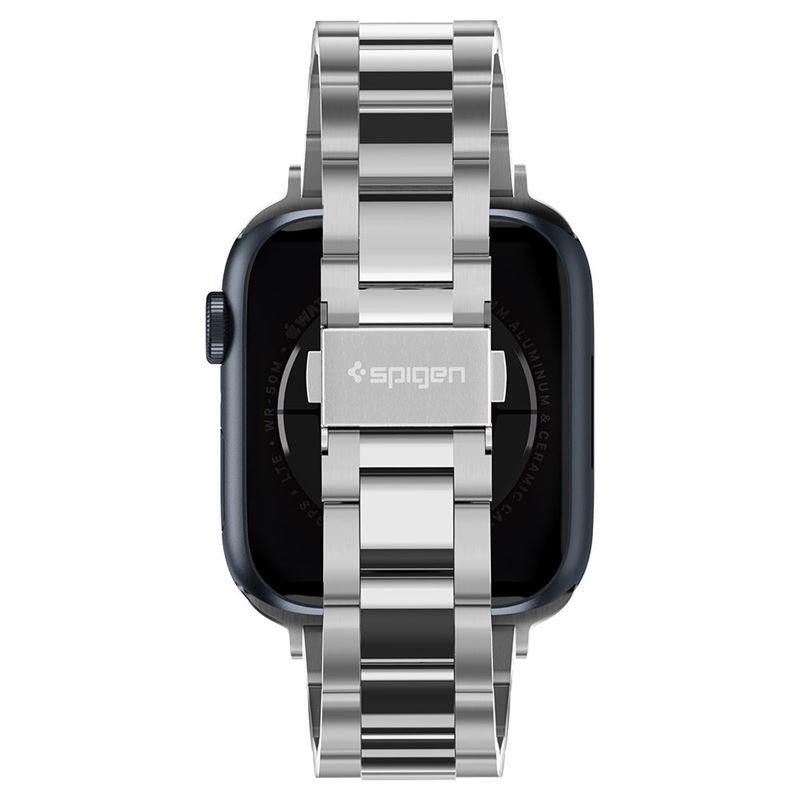 Spigen Modern Fit apyrankė, skirta Apple Watch 4/ 5/ 6/ 7/ 8/ SE (38/ 40/ 41 mm) – sidabrinė