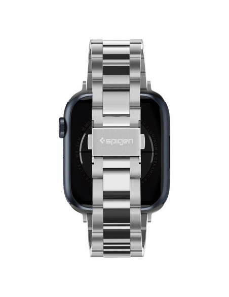 Spigen Modern Fit apyrankė, skirta Apple Watch 4/ 5/ 6/ 7/ 8/ SE (38/ 40/ 41 mm) – sidabrinė Spigen Modern Fit apyrankė, skirta Apple Watch 4/ 5/ 6/ 7/ 8/ SE (38/ 40/ 41 mm) – sidabrinė