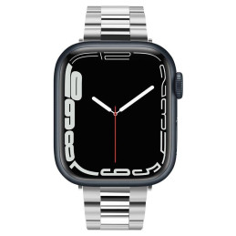 Spigen Modern Fit apyrankė, skirta Apple Watch 4/ 5/ 6/ 7/ 8/ SE (38/ 40/ 41 mm) – sidabrinė