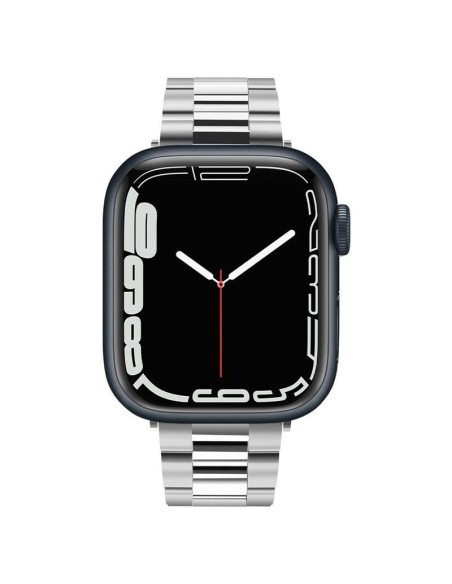 Spigen Modern Fit apyrankė, skirta Apple Watch 4/ 5/ 6/ 7/ 8/ SE (38/ 40/ 41 mm) – sidabrinė Spigen Modern Fit apyrankė, skirta Apple Watch 4/ 5/ 6/ 7/ 8/ SE (38/ 40/ 41 mm) – sidabrinė