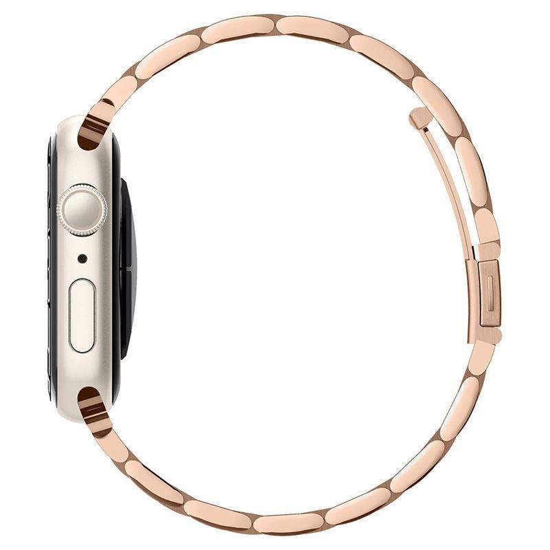 Spigen Modern Fit apyrankė, skirta Apple Watch 4/ 5/ 6/ 7/ 8/ SE (38/ 40/ 41 mm) – rožinis auksas Spigen Modern Fit apyrankė, skirta Apple Watch 4/ 5/ 6/ 7/ 8/ SE (38/ 40/ 41 mm) – rožinis auksas
