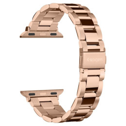 Spigen Modern Fit apyrankė, skirta Apple Watch 4/ 5/ 6/ 7/ 8/ SE (38/ 40/ 41 mm) – rožinis auksas