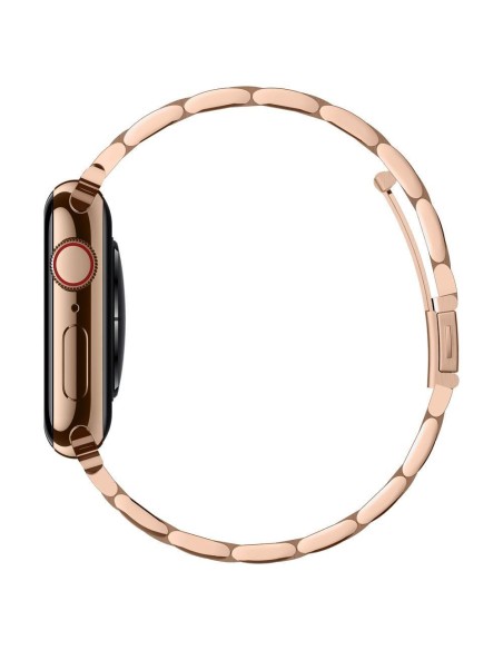 Spigen Modern Fit apyrankė, skirta Apple Watch 4/ 5/ 6/ 7/ 8/ SE (38/ 40/ 41 mm) – rožinis auksas Spigen Modern Fit apyrankė, skirta Apple Watch 4/ 5/ 6/ 7/ 8/ SE (38/ 40/ 41 mm) – rožinis auksas
