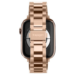 Spigen Modern Fit apyrankė, skirta Apple Watch 4/ 5/ 6/ 7/ 8/ SE (38/ 40/ 41 mm) – rožinis auksas