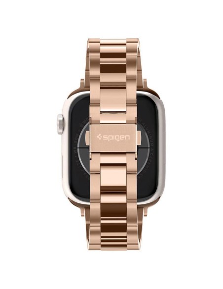 Spigen Modern Fit apyrankė, skirta Apple Watch 4/ 5/ 6/ 7/ 8/ SE (38/ 40/ 41 mm) – rožinis auksas Spigen Modern Fit apyrankė, skirta Apple Watch 4/ 5/ 6/ 7/ 8/ SE (38/ 40/ 41 mm) – rožinis auksas