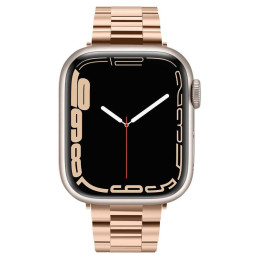 Spigen Modern Fit apyrankė, skirta Apple Watch 4/ 5/ 6/ 7/ 8/ SE (38/ 40/ 41 mm) – rožinis auksas