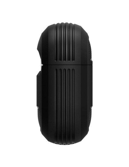 Spigen Rugged Armor dėklas, skirtas Apple AirPods Pro 1 – matinė juoda Spigen Rugged Armor dėklas, skirtas Apple AirPods Pro 1 – matinė juoda