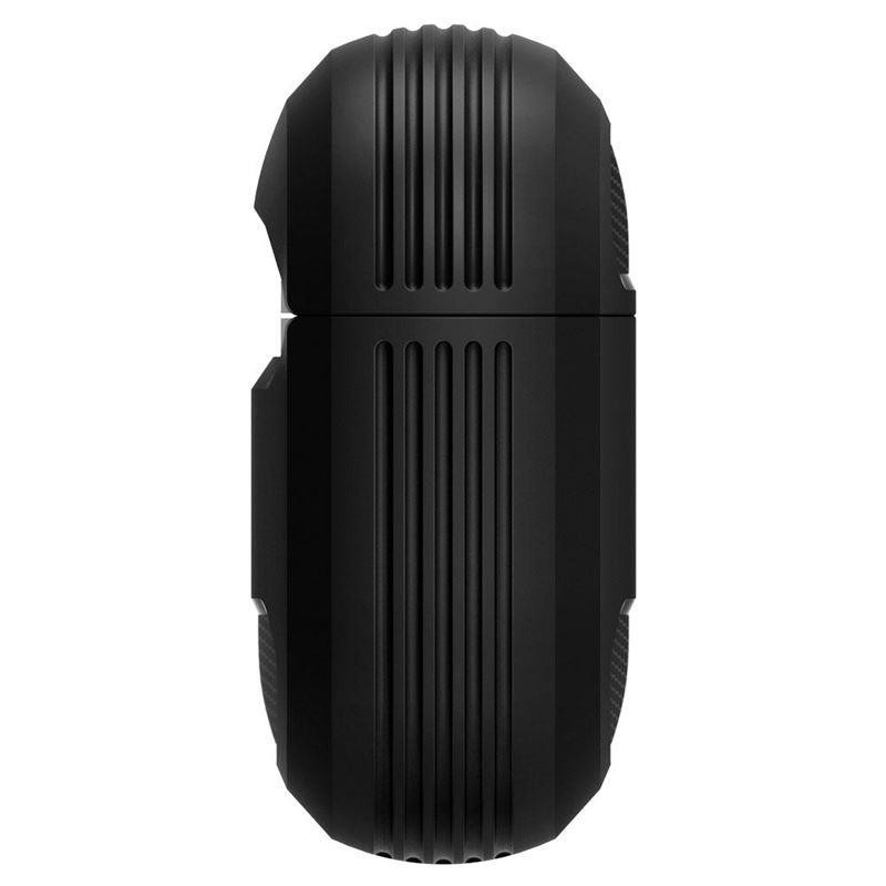 Spigen Rugged Armor dėklas, skirtas Apple AirPods Pro 1 – matinė juoda