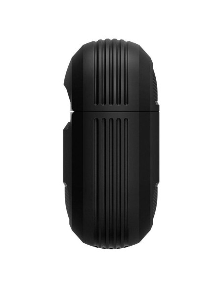 Spigen Rugged Armor dėklas, skirtas Apple AirPods Pro 1 – matinė juoda Spigen Rugged Armor dėklas, skirtas Apple AirPods Pro 1 – matinė juoda