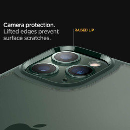 Spigen Ultra Hybrid dėklas iPhone 11 Pro - tamsiai žalias