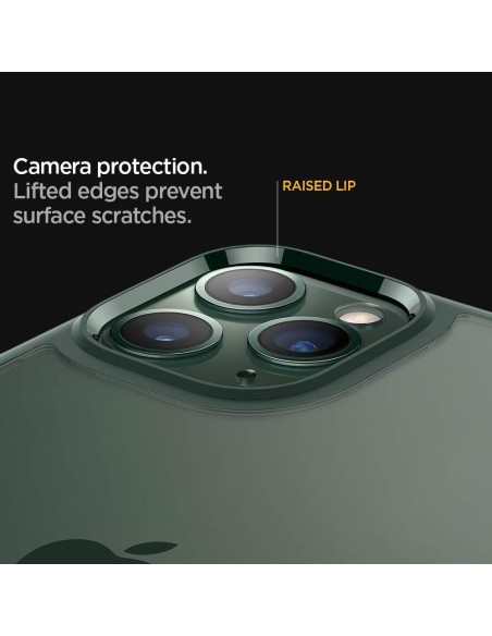 Spigen Ultra Hybrid dėklas iPhone 11 Pro - tamsiai žalias Spigen Ultra Hybrid dėklas iPhone 11 Pro - tamsiai žalias