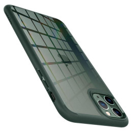 Spigen Ultra Hybrid dėklas iPhone 11 Pro - tamsiai žalias
