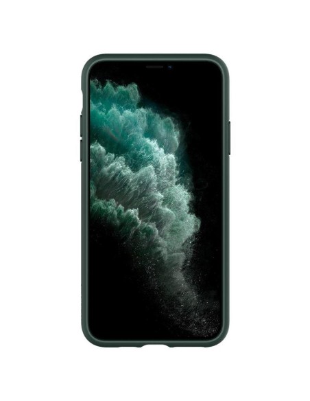 Spigen Ultra Hybrid dėklas iPhone 11 Pro - tamsiai žalias Spigen Ultra Hybrid dėklas iPhone 11 Pro - tamsiai žalias