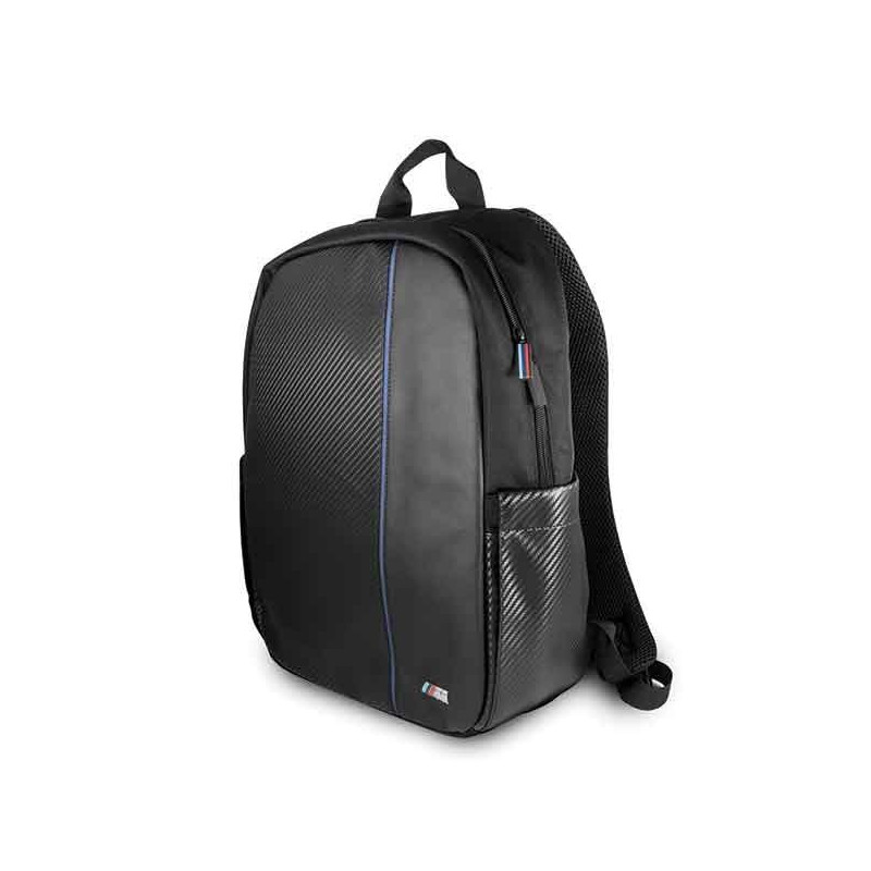 BMW Carbon Navy Stripe kuprinė skirta 16" nešiojamam kompiuteriui - juoda