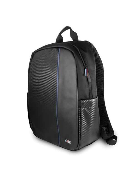 BMW Carbon Navy Stripe kuprinė skirta 16" nešiojamam kompiuteriui - juoda BMW Carbon Navy Stripe kuprinė skirta 16" nešiojamam kompiuteriui - juoda