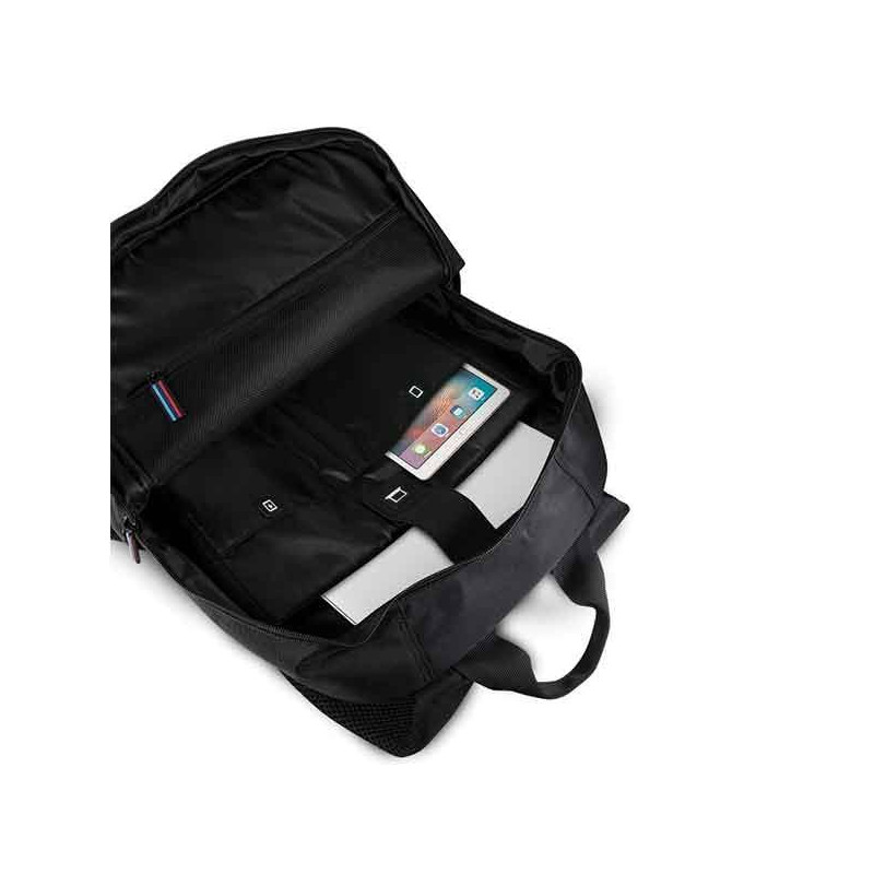 BMW Carbon Navy Stripe kuprinė skirta 16" nešiojamam kompiuteriui - juoda