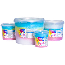 Spalvinga vaivorykštinė cukraus vata Rainbow Cotton Candy 5L
