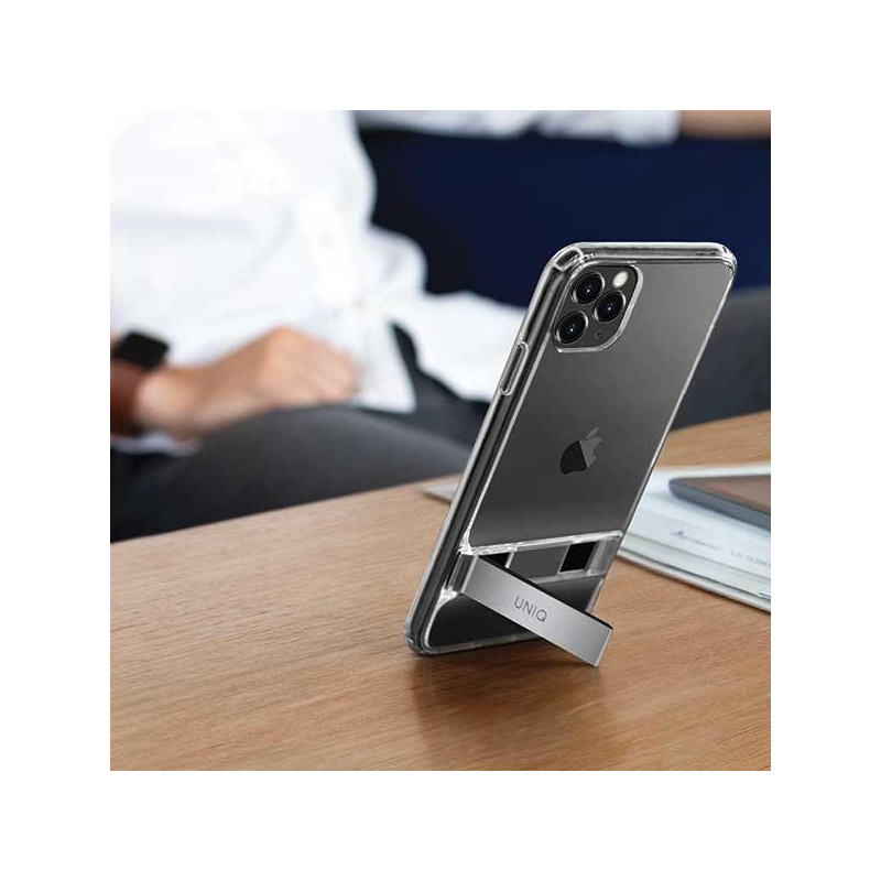 Uniq Cabrio dėklas iPhone 11 Pro - pilkas