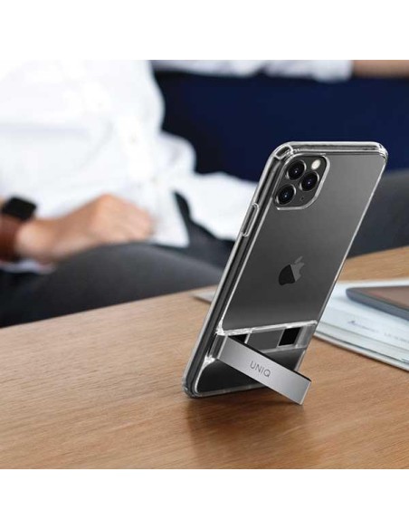Uniq Cabrio dėklas iPhone 11 Pro - pilkas