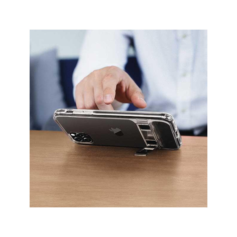 Uniq Cabrio dėklas iPhone 11 Pro - pilkas