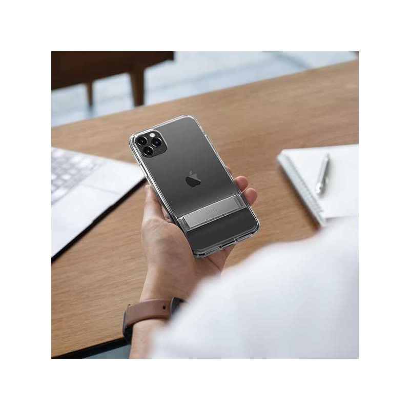 Uniq Cabrio dėklas iPhone 11 Pro - pilkas