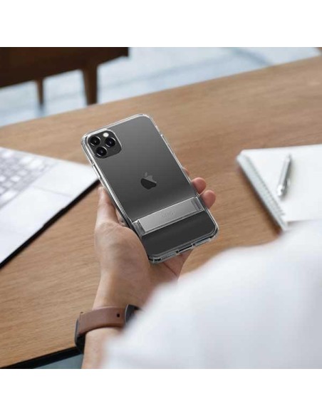 Uniq Cabrio dėklas iPhone 11 Pro - pilkas