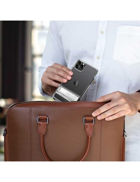 Uniq Cabrio dėklas iPhone 11 Pro - pilkas