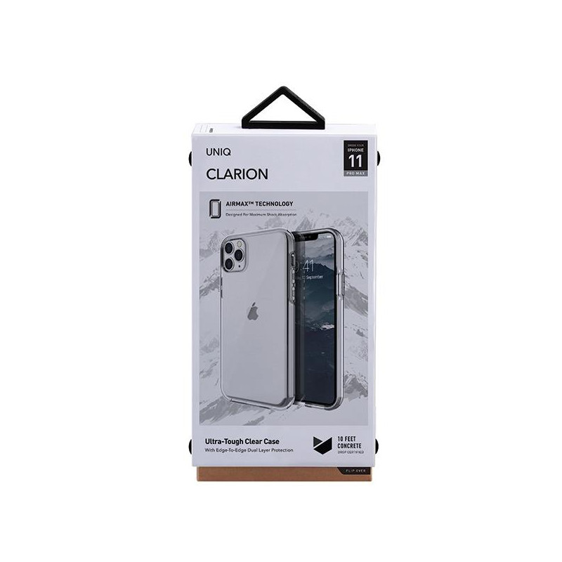 Uniq Clarion dėklas, skirtas iPhone 11 Pro Max - skaidrus