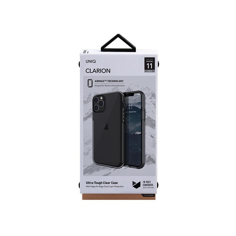 Uniq Clarion dėklas, skirtas iPhone 11 Pro - juodas
