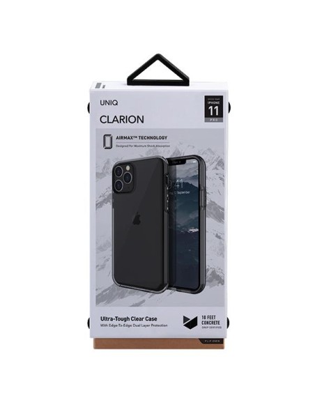 Uniq Clarion dėklas, skirtas iPhone 11 Pro - juodas Uniq Clarion dėklas, skirtas iPhone 11 Pro - juodas