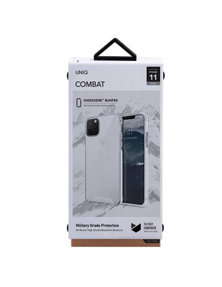 Uniq Combat dėklas iPhone 11 Pro - baltas Uniq Combat dėklas iPhone 11 Pro - baltas