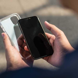 Uniq LifePro Tinsel dėklas iPhone 11 Pro - juodas