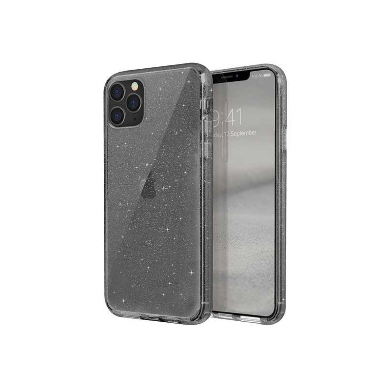 Uniq LifePro Tinsel dėklas, skirtas iPhone 11 Pro Max - juodas Uniq LifePro Tinsel dėklas, skirtas iPhone 11 Pro Max - juodas