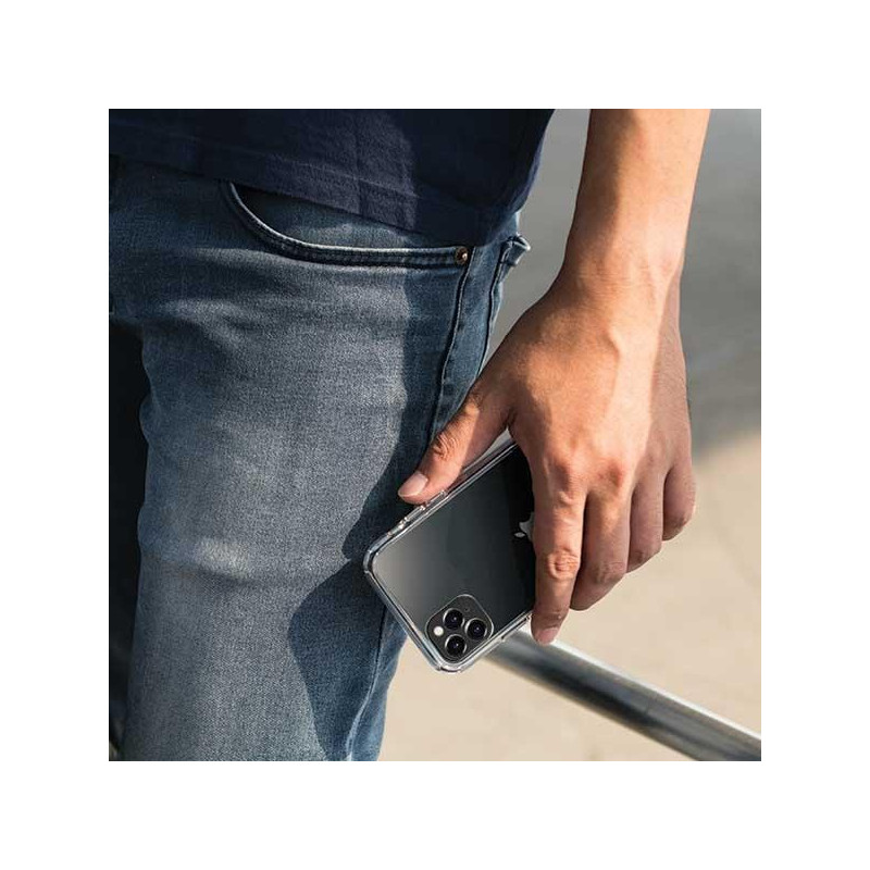 Uniq LifePro Tinsel dėklas, skirtas iPhone 11 Pro Max - juodas