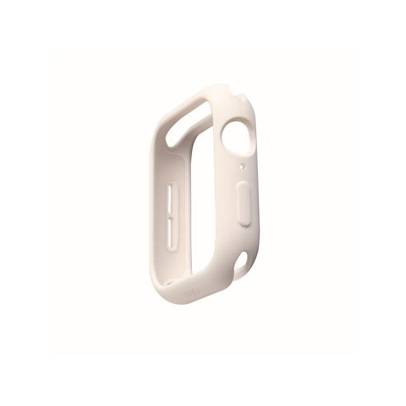 Uniq Lino dėklas Apple Watch 4 / 5 / 6 / SE 44mm - baltas