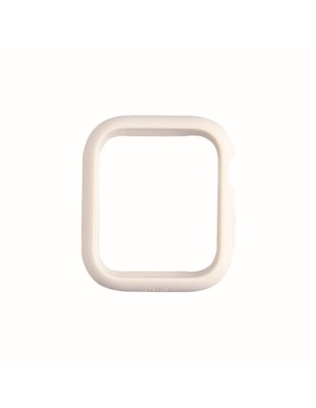 Uniq Lino dėklas Apple Watch 4 / 5 / 6 / SE 44mm - baltas Uniq Lino dėklas Apple Watch 4 / 5 / 6 / SE 44mm - baltas