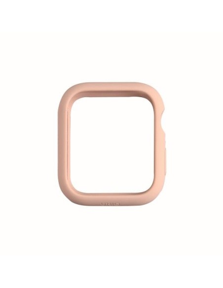 Uniq Lino dėklas Apple Watch 4 / 5 / 6 / SE 44mm - rožinis Uniq Lino dėklas Apple Watch 4 / 5 / 6 / SE 44mm - rožinis