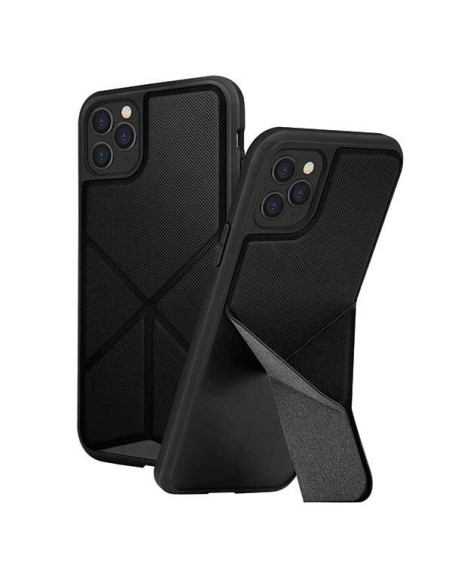 UNIQ Transforma dėklas, skirtas iPhone 11 Pro Max - juodas UNIQ Transforma dėklas, skirtas iPhone 11 Pro Max - juodas